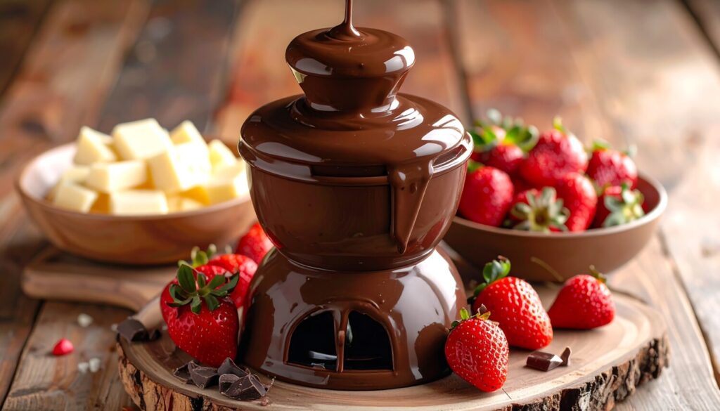 チョコレートファウンテンを取り入れたケータリングの魅力