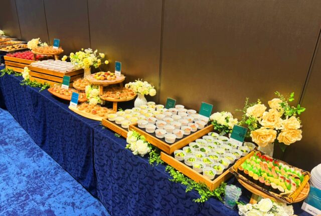 新宿区にて25名様分の交流会でのケータリング（東京）の法人向けケータリングご利用事例