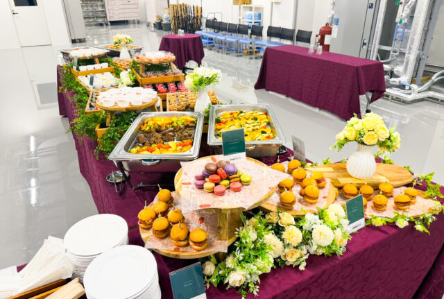 葛飾区にて24名様分の交流会でのケータリング（東京）の法人向けケータリングご利用事例