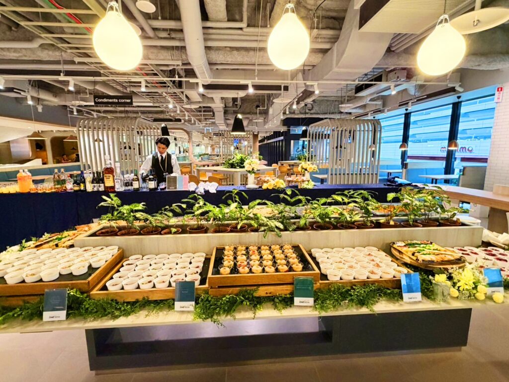 横浜市にて32名様の交流会でのケータリング（神奈川）