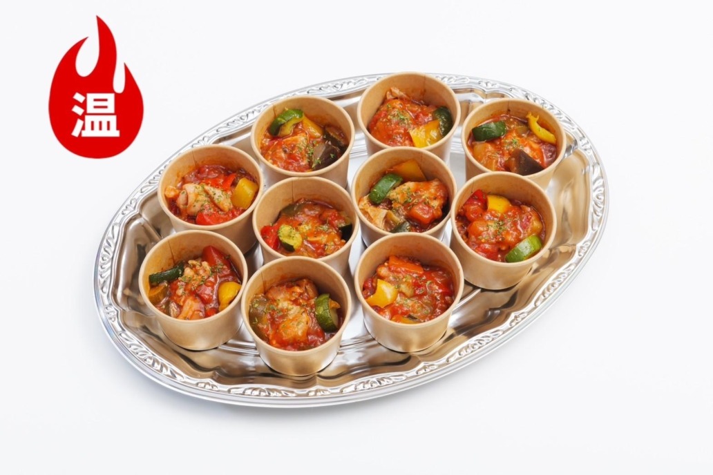 【温製】チキンのラタトゥイユ仕立て