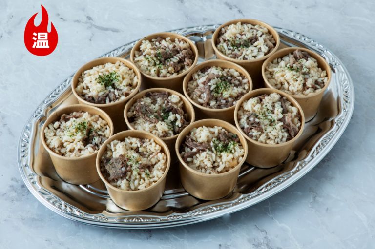 【温製】ステーキハウスのビーフピラフ